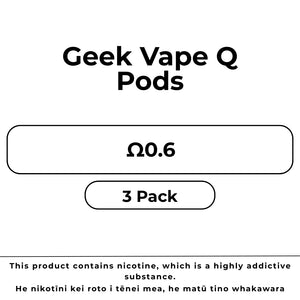 Geek Vape Q Pods 0.6 2ml