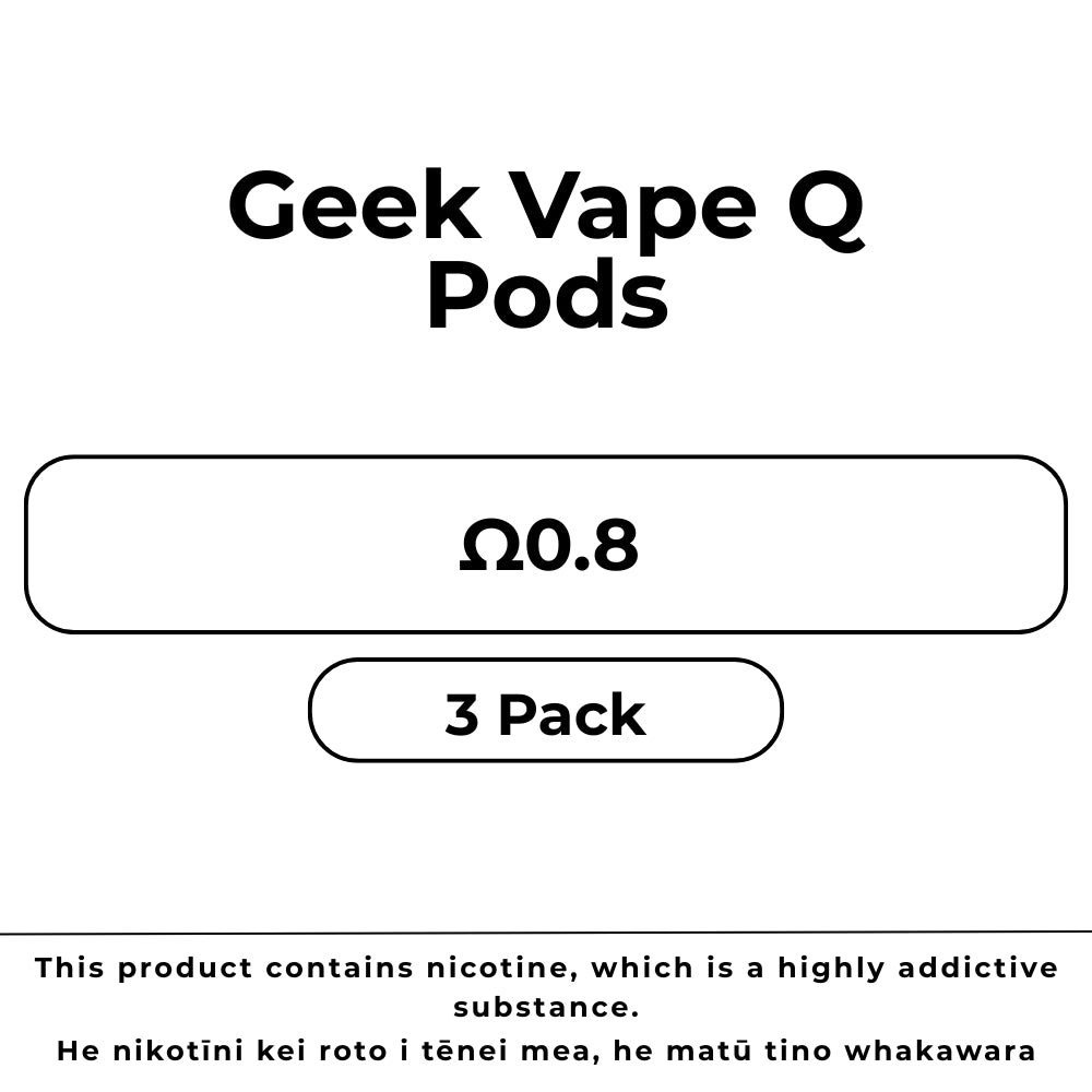 Geek Vape Q Pods 0.8 2ml