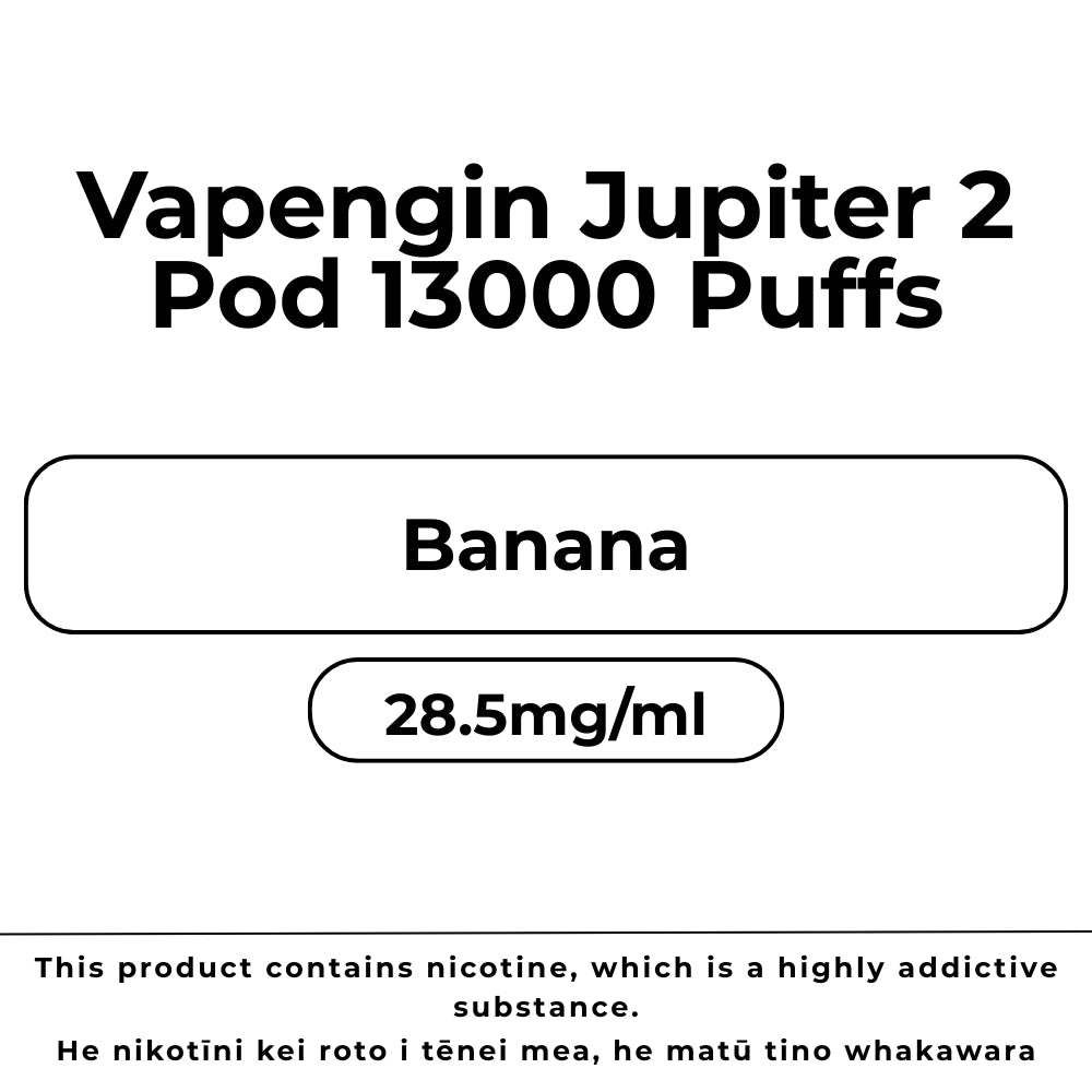 Vapengin Jupiter 2 Pod Banana