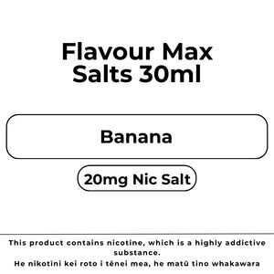 Flavour Max Salts 20mg Banana
