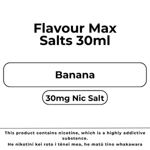 Flavour Max Salts 30mg Banana