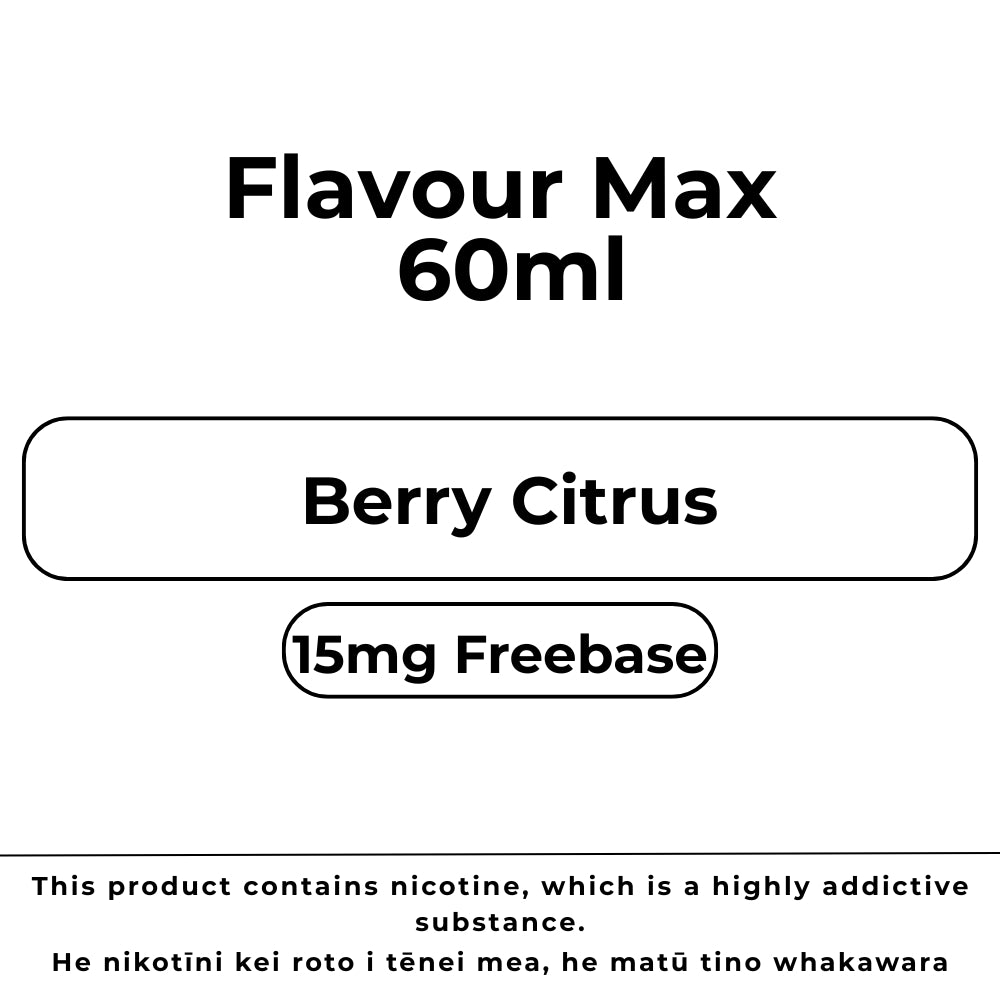 Flavour Max 15mg Berry Citrus