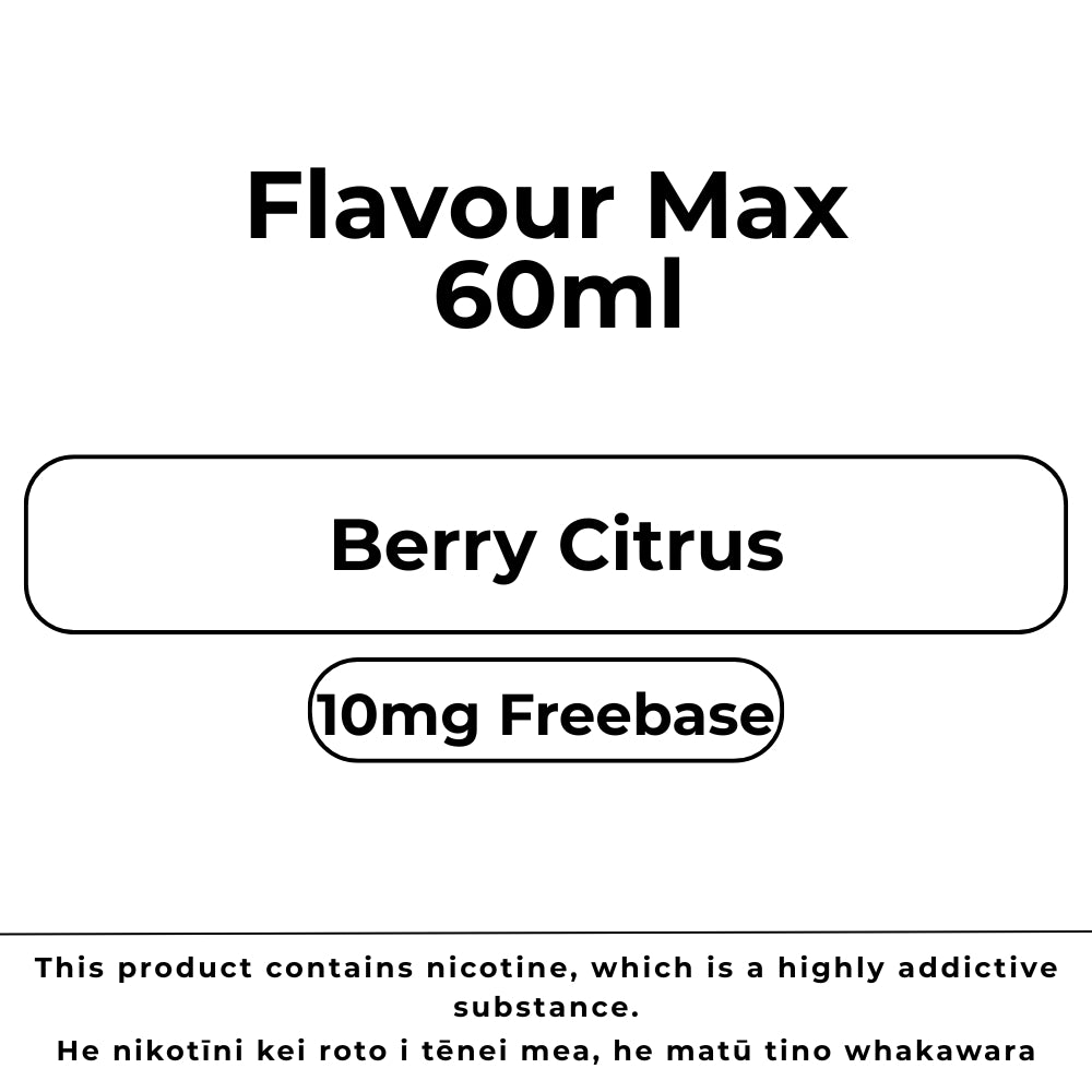 Flavour Max 10mg Berry Citrus