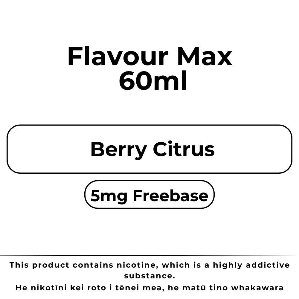 Flavour Max 5mg Berry Citrus