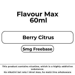 Flavour Max 5mg Berry Citrus