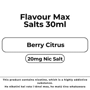 Flavour Max Salts 20mg Berry Citrus