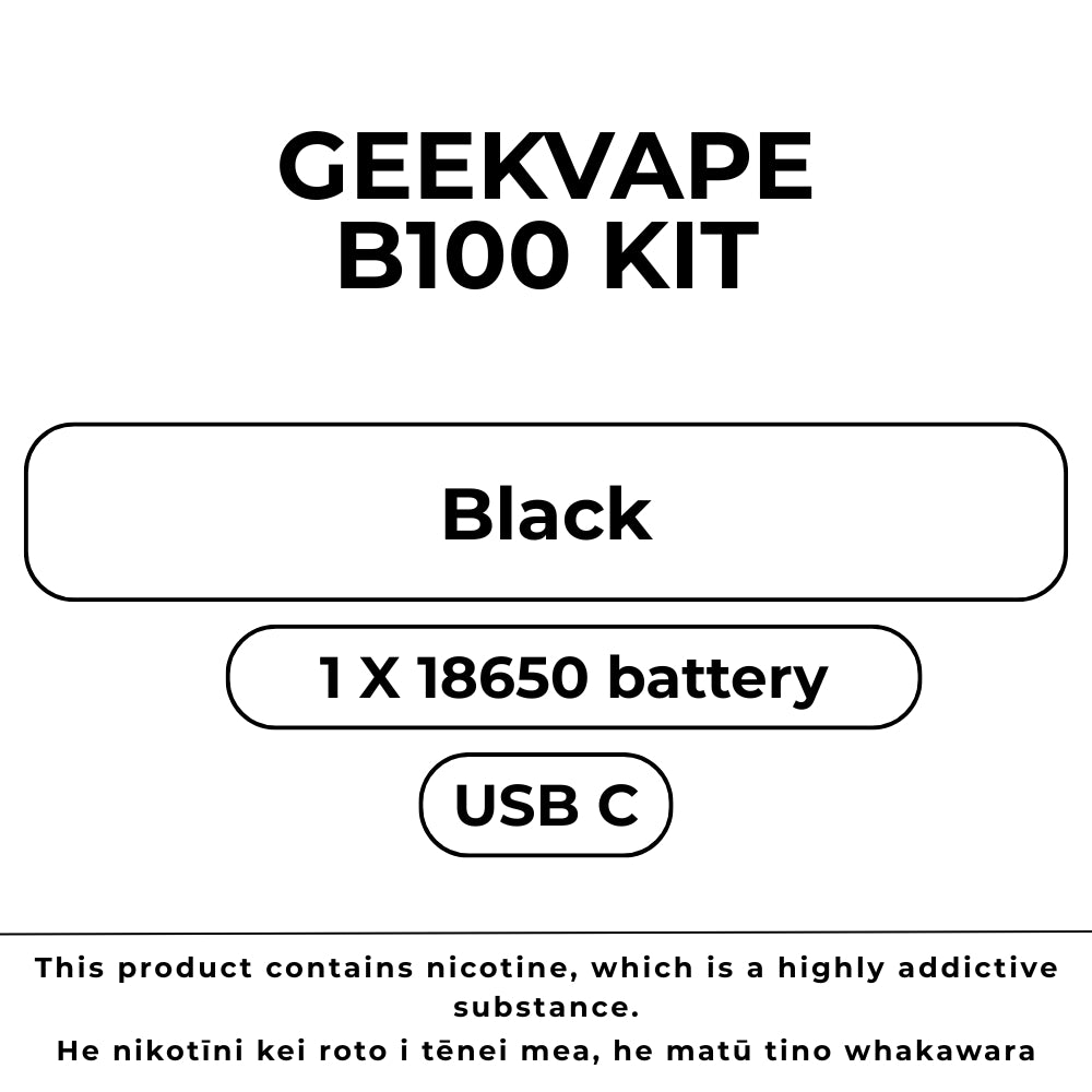 Geek Vape B100 Kit Black