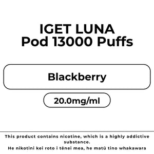 IGET Luna Pod Blackberry