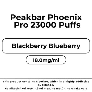 Peakbar Phoenix Pro Blackberry Blueberry