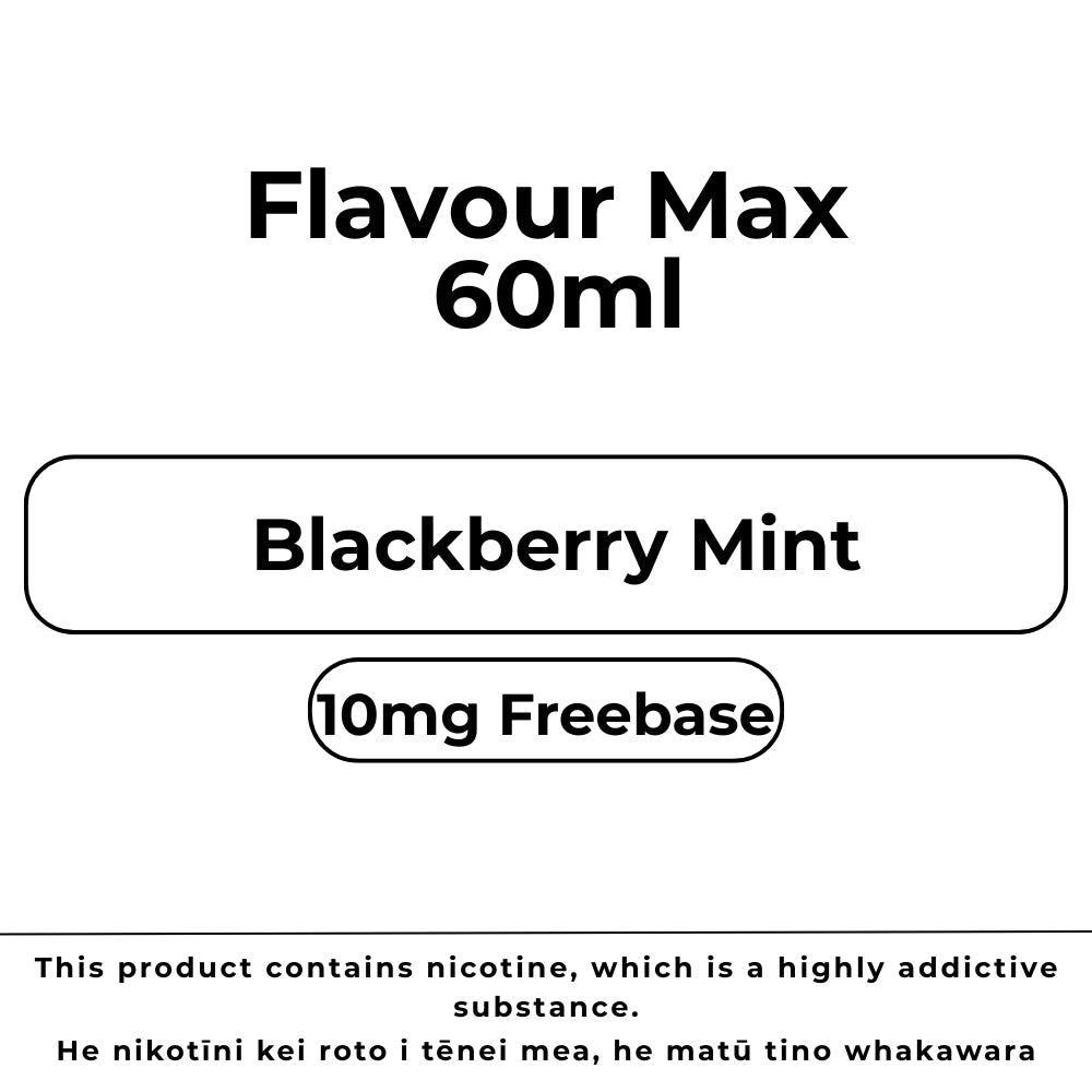 Flavour Max 10mg Blackberry Mint