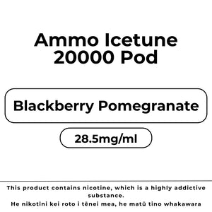 Ammo ICETUNE Pod Blackberry Pomegranate