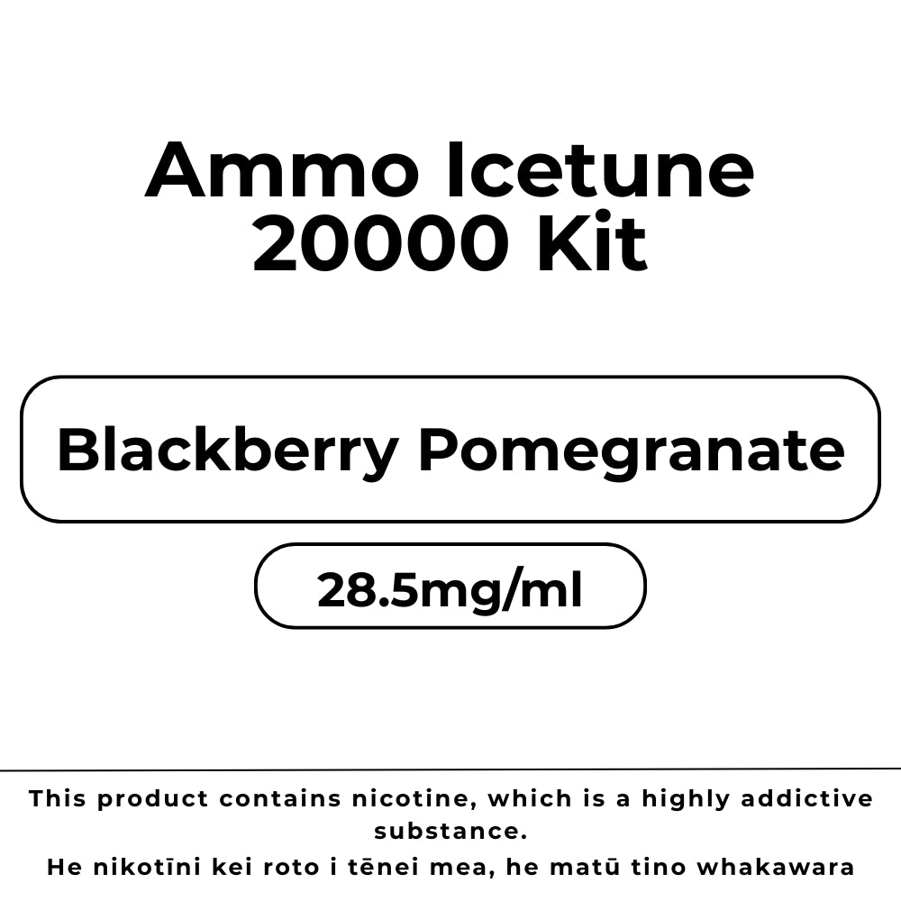 Ammo ICETUNE Kit Blackberry Pomegranate