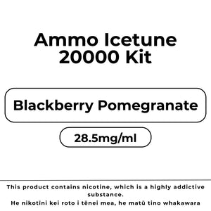 Ammo ICETUNE Kit Blackberry Pomegranate