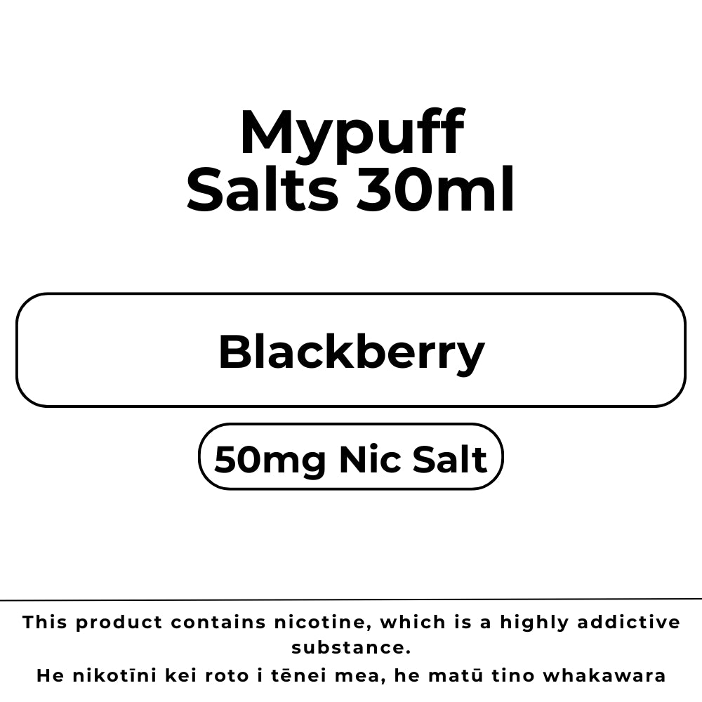 Mypuff 28.5mg/ml Blackberry