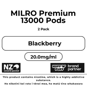Milro Pods Blackberry (2 Pack)