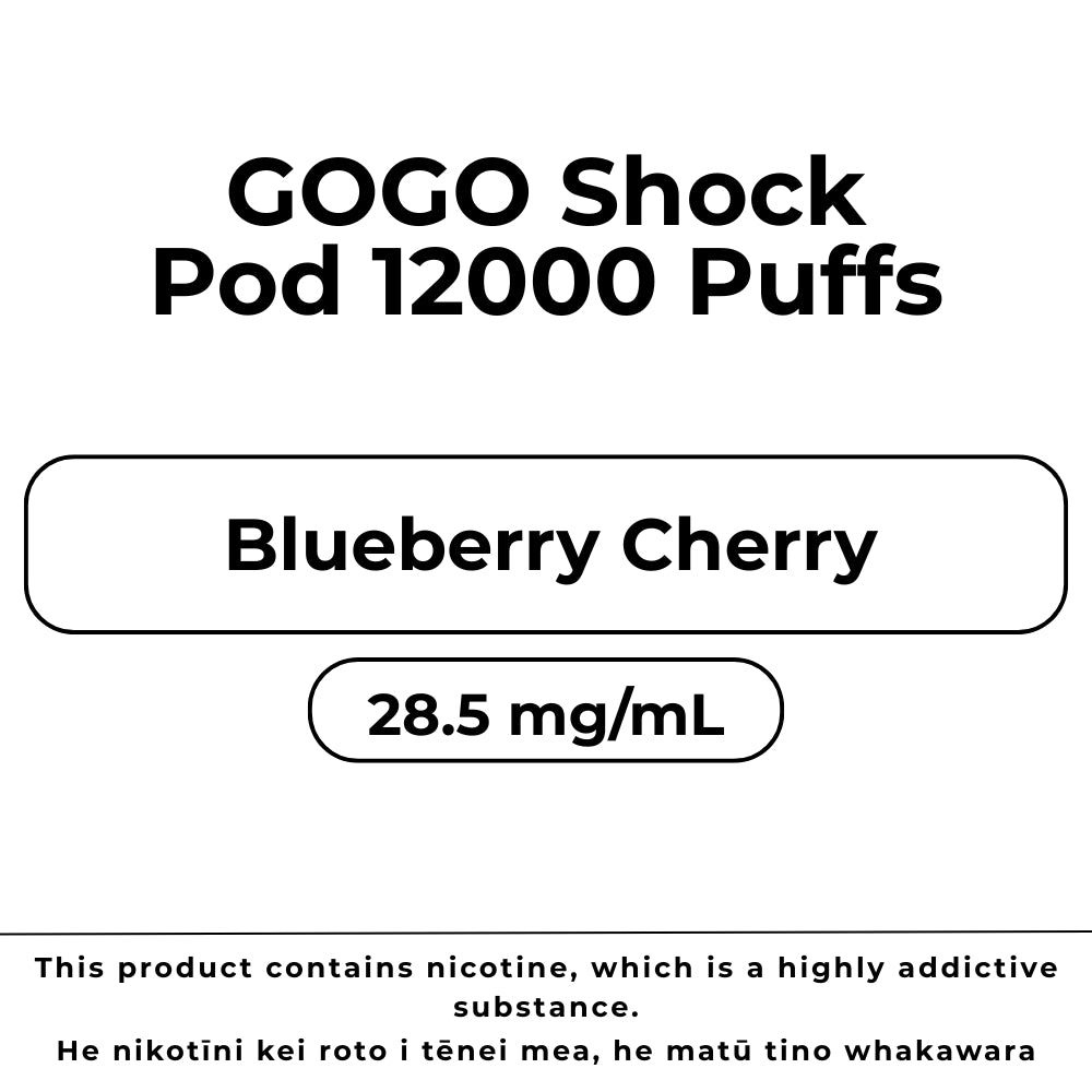 GoGo Shock Pod Blueberry Cherry