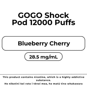 GoGo Shock Pod Blueberry Cherry