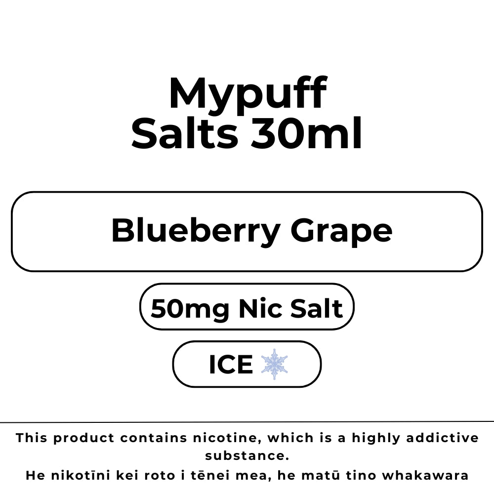 Mypuff 28.5mg Icy Blueberry Grape