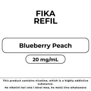 Fika Refil Blueberry Peach