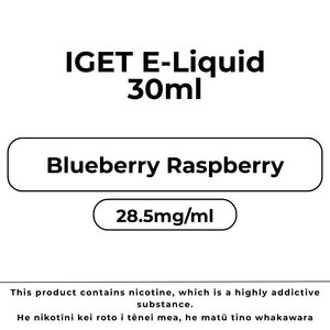 IGET E-Liquid Blueberry Raspberry 28.5mg/ml