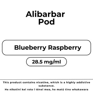 Alibarbar Pod Blueberry Raspberry