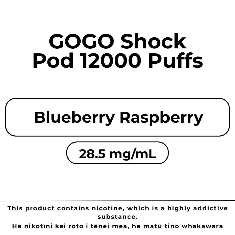 GoGo Shock Pod Blueberry Raspberry