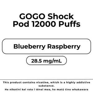 GoGo Shock Pod Blueberry Raspberry