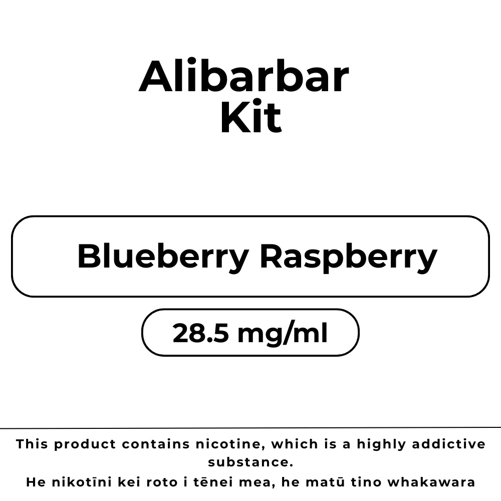 Alibarbar Kit Blueberry Raspberry