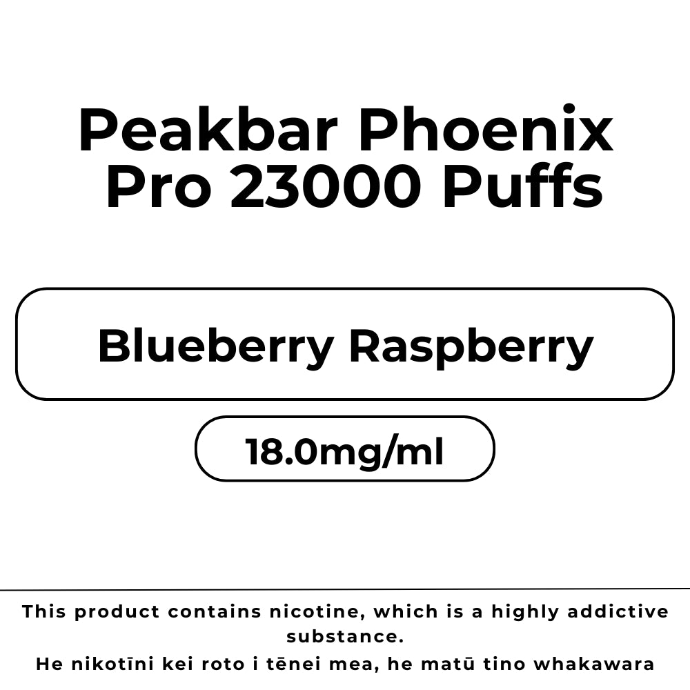 Peakbar Phoenix Pro Blueberry Raspberry