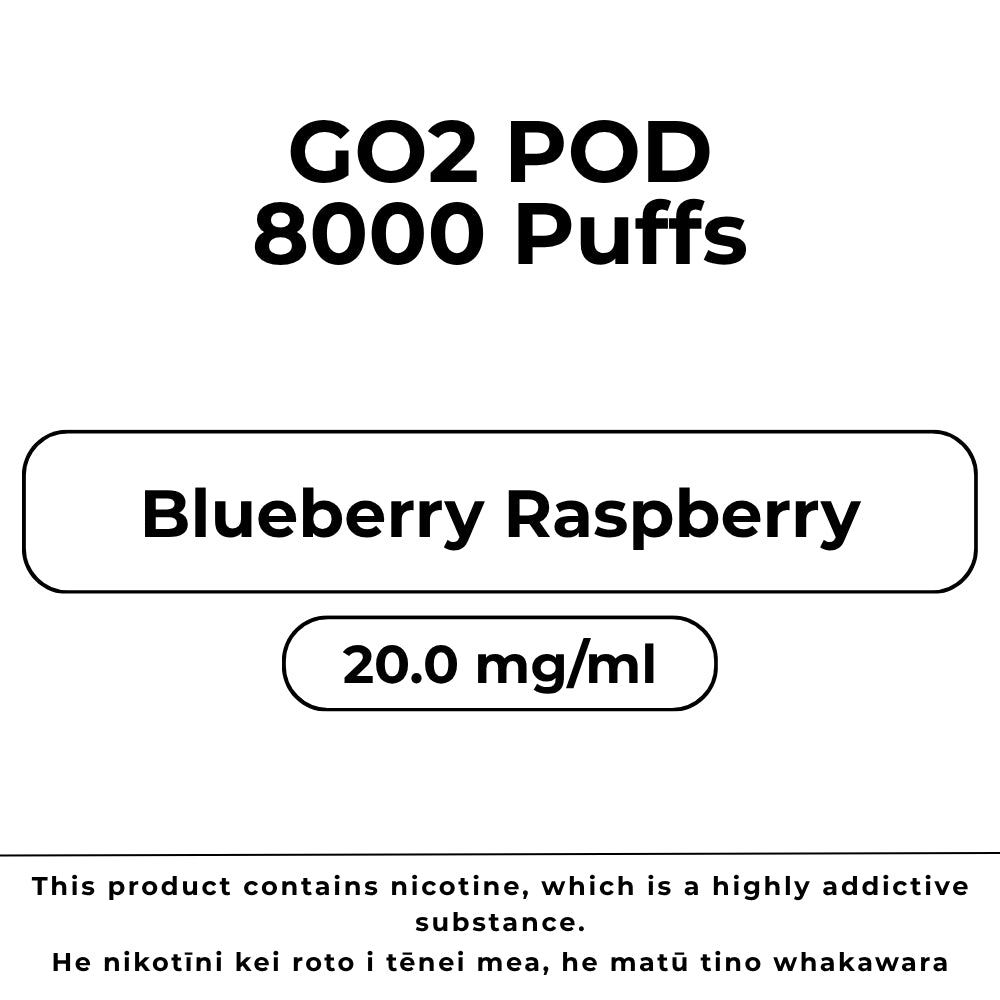 Go2 Pod Blueberry Raspberry
