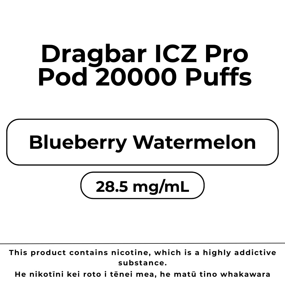 Dragbar ICZ Pro Pod Blueberry Watermelon