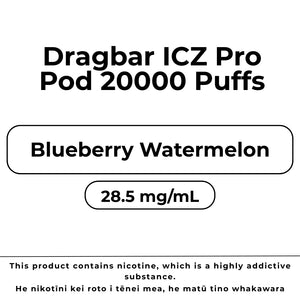 Dragbar ICZ Pro Pod Blueberry Watermelon