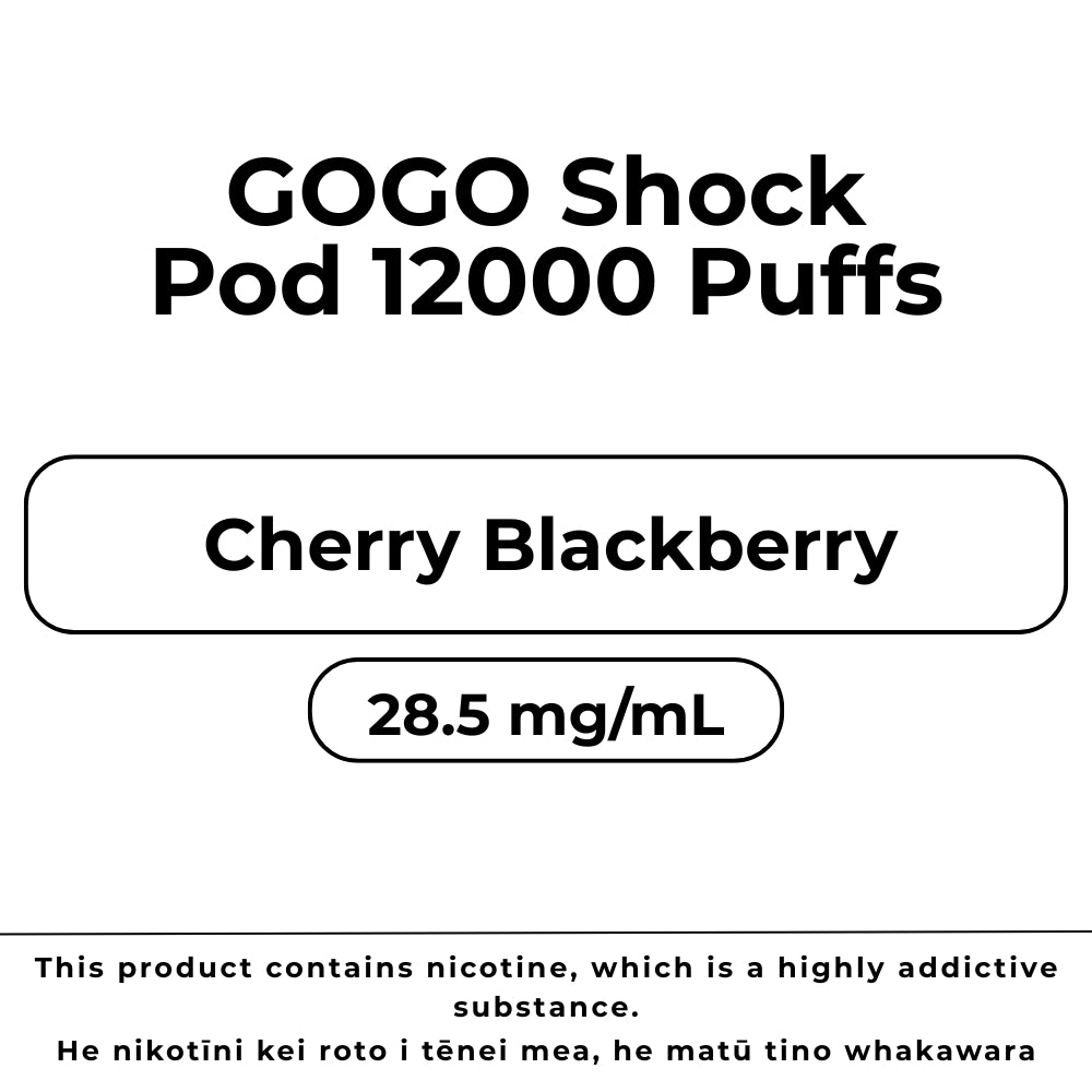 GoGo Shock Pod Cherry Blackberry