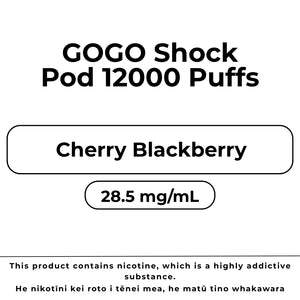 GoGo Shock Pod Cherry Blackberry