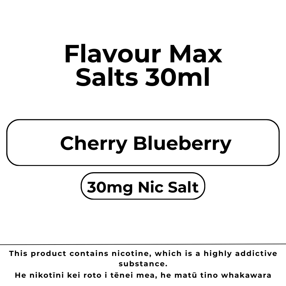 Flavour Max Salts 30mg Cherry Blueberry