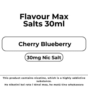 Flavour Max Salts 30mg Cherry Blueberry