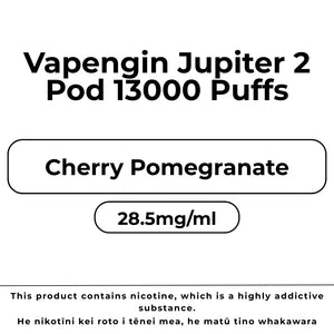 Vapengin Jupiter 2 Pod Cherry Pomegranate