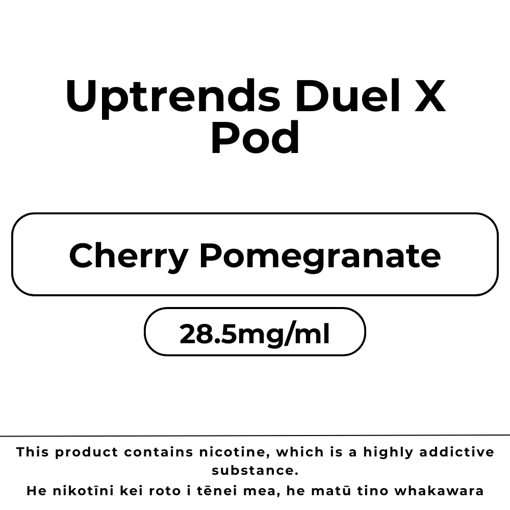 Uptrends Duel X Pod Cherry Pomegranate