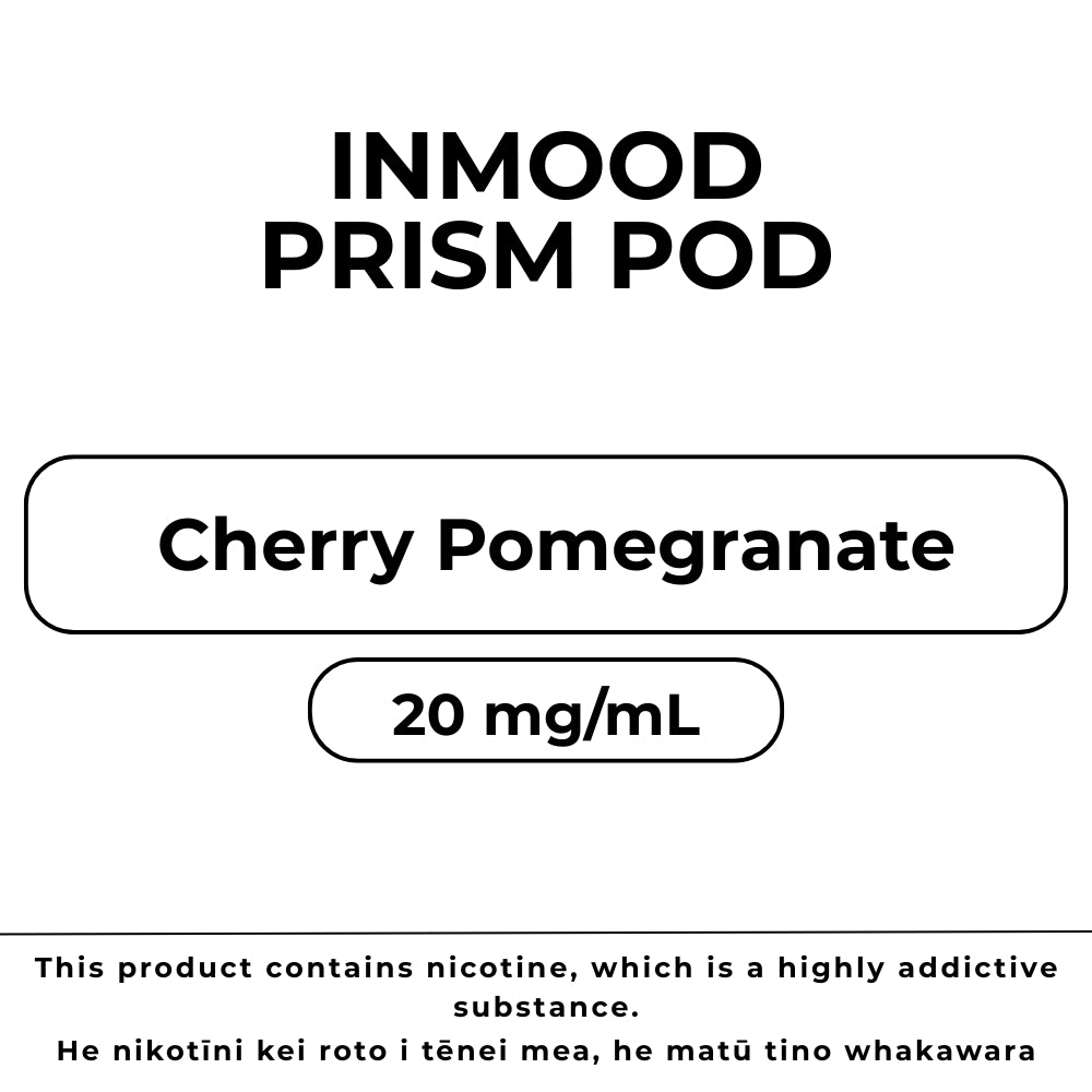 Inmood Prism Pod Cherry Pomegranate