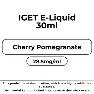 IGET E-Liquid Cherry Pomegranate 28.5mg/ml