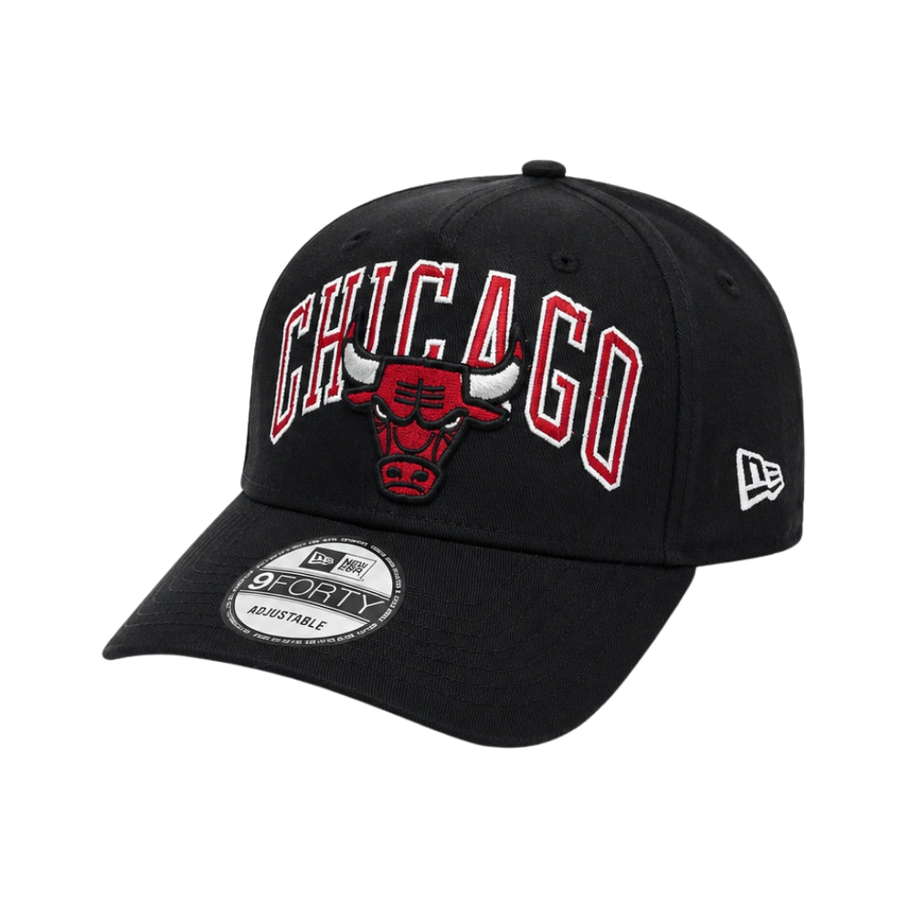 Chicago Bulls Black 9FORTY Adjustable Cap