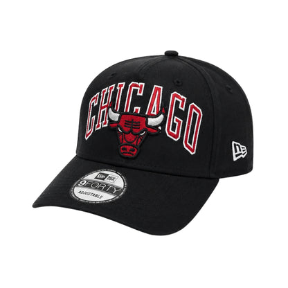 Chicago Bulls Black 9FORTY Adjustable Cap
