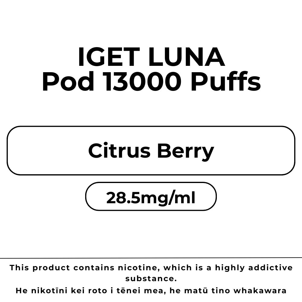 IGET Luna Pod Citrus Berry