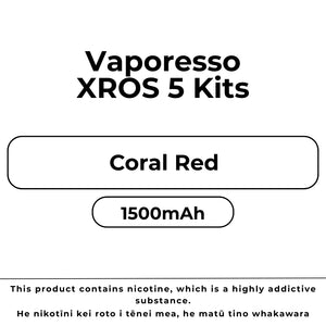 Vaporesso Xros 5 Coral Red