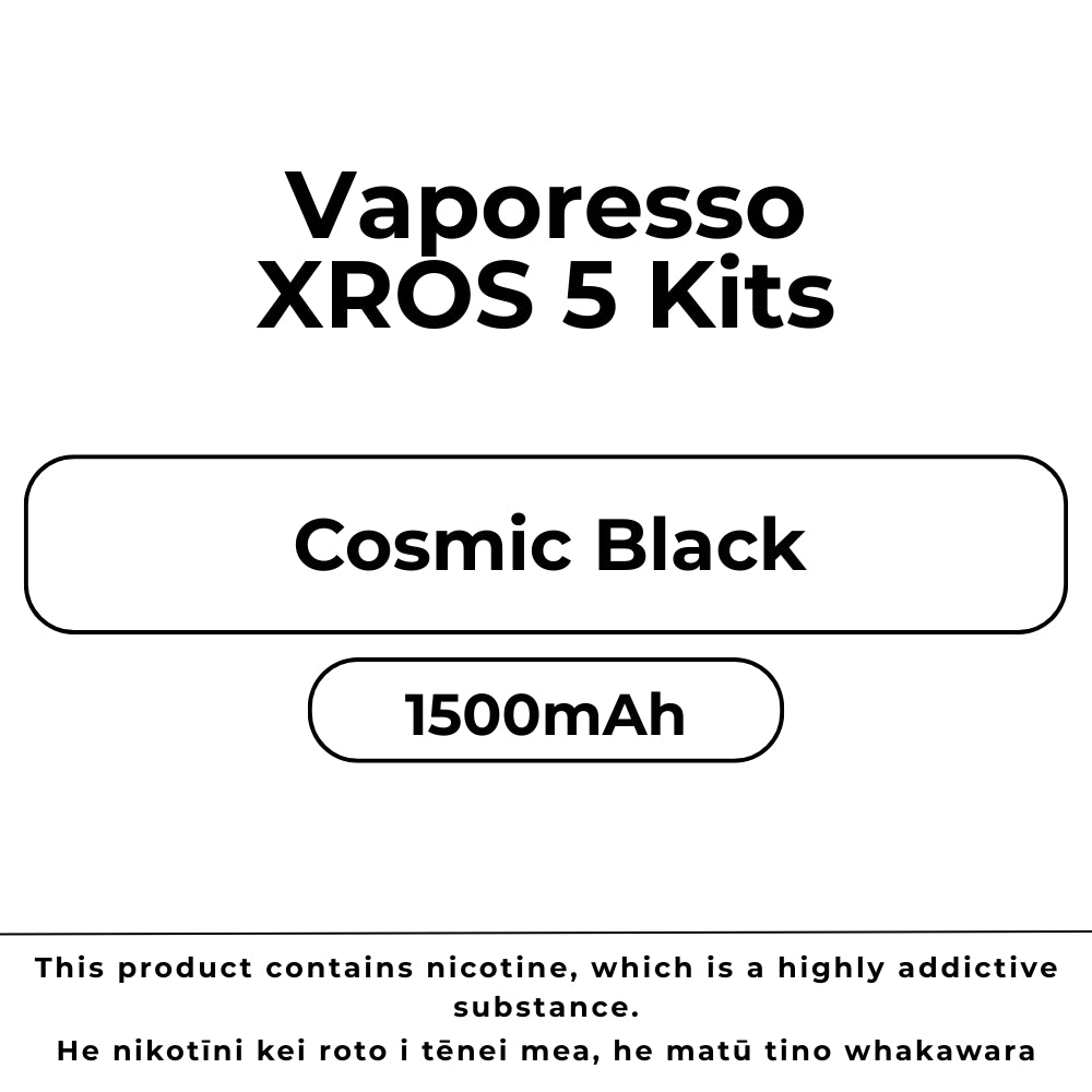 Vaporesso Xros 5 Cosmic Black