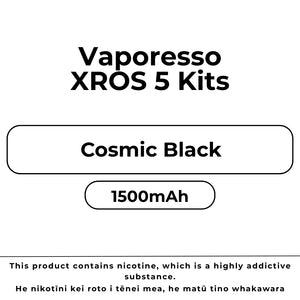 Vaporesso Xros 5 Cosmic Black