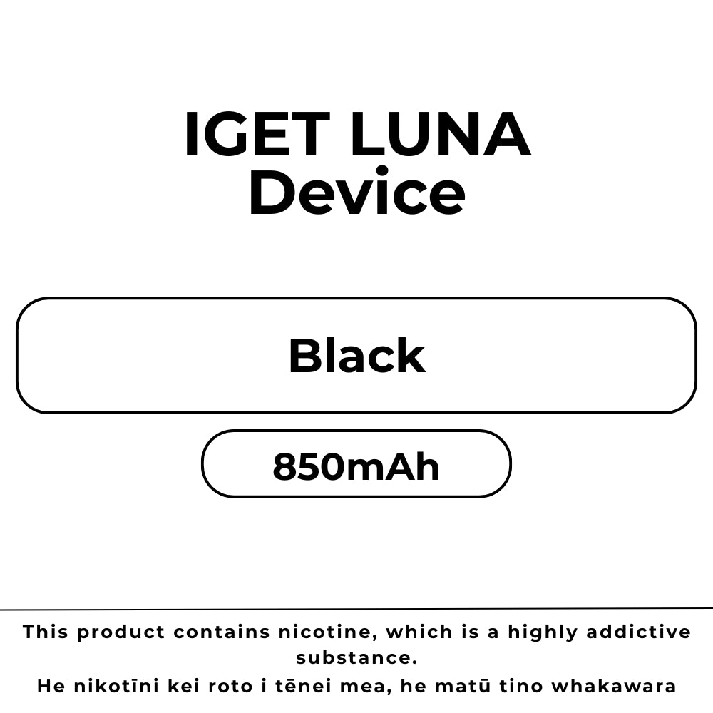 IGET Luna Device Black