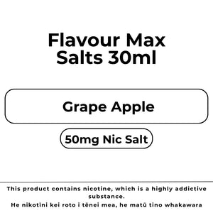 Flavour Max Salts 50mg Grape Apple