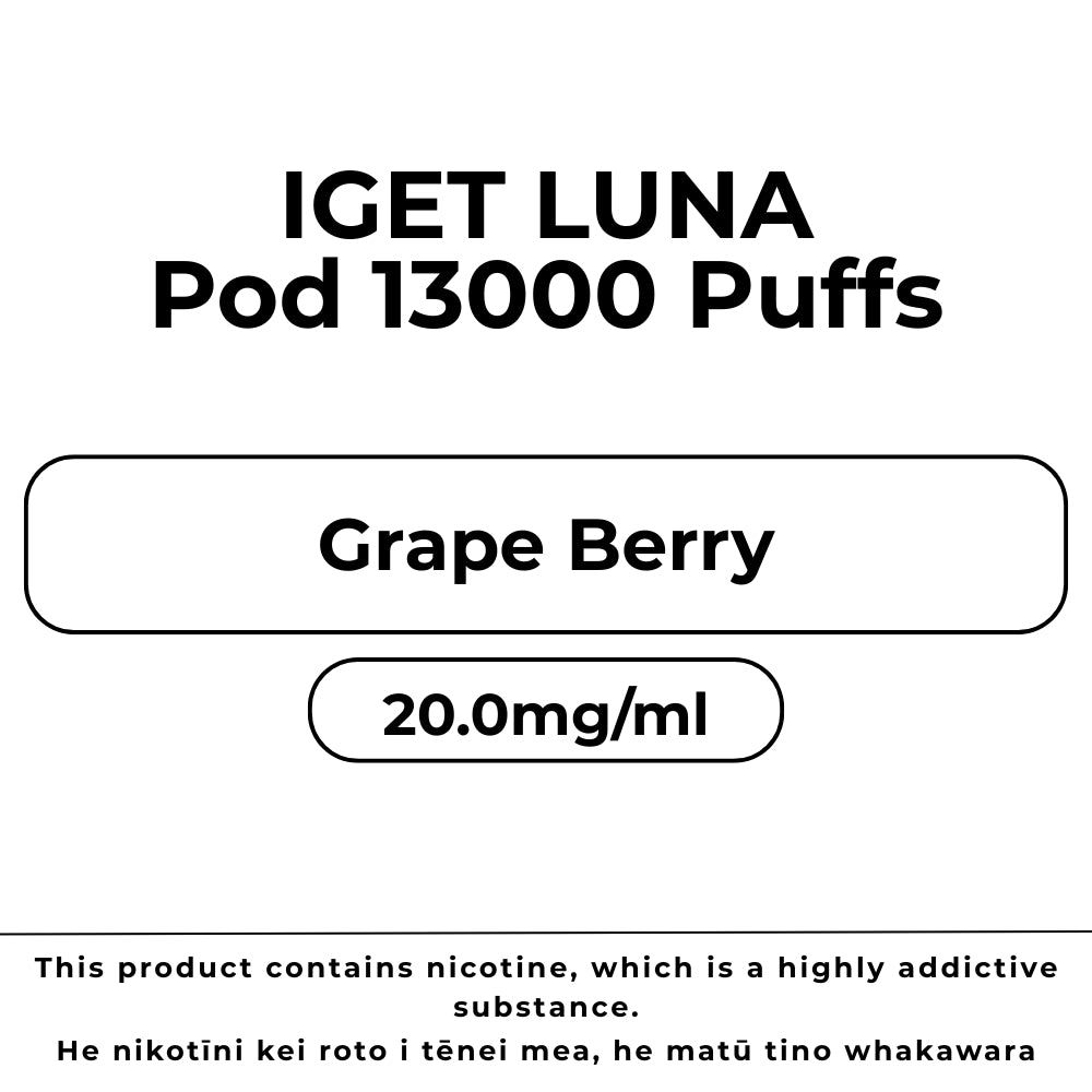 IGET Luna Pod Grape Berry