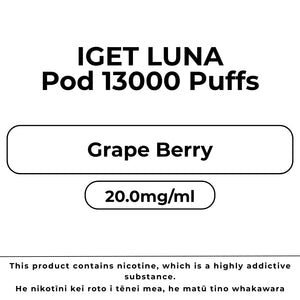 IGET Luna Pod Grape Berry